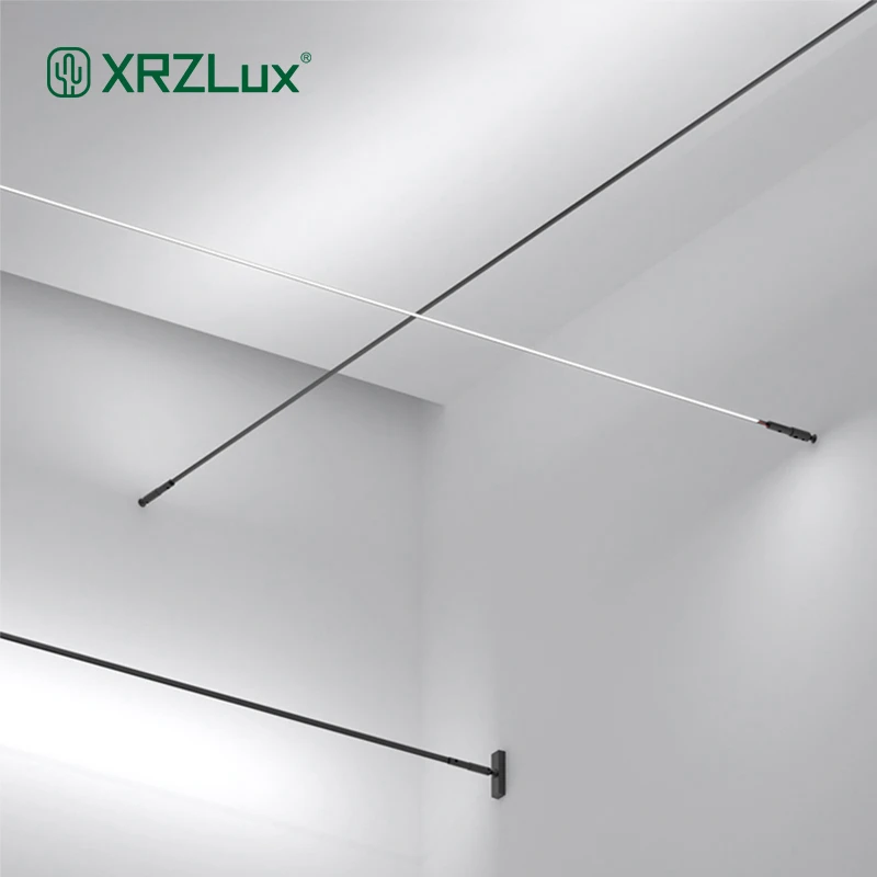 XrzLux 2021 Family Decoration Led Wall Washer 2835 COB Surface Mounted Skyline Linear Light Free Length Cutting Slim Light