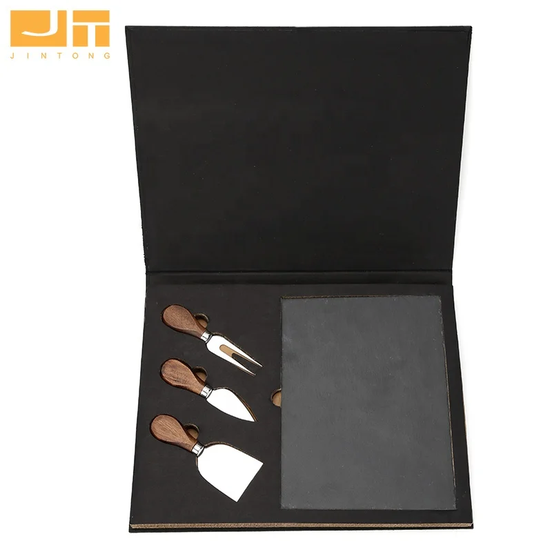 Rectangle Mini Charcuterie Boards Set Serving Tray Stone Plates for Cheese