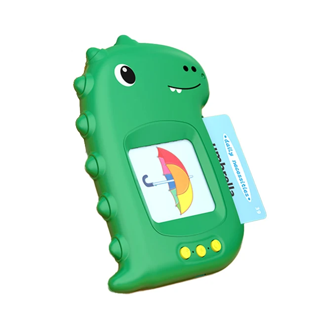Multi Functional Toddler Educational Toy Kids Electronic Cognitive Cards Talking Flash Card Machines Card Reader Toy