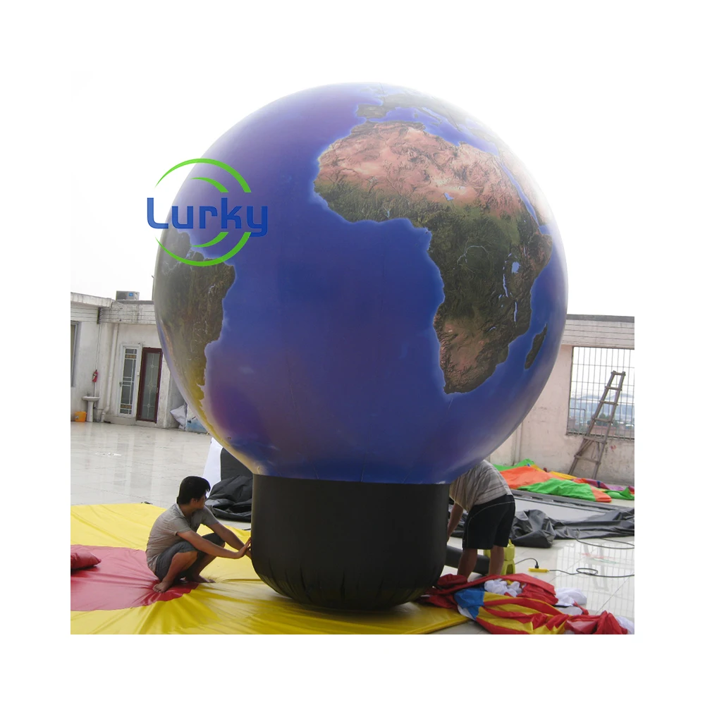 Commercial Inflatable Balloons Giant Inflatable Advertising Ground Balls Balls  Customized Inflatable Airship Balloons