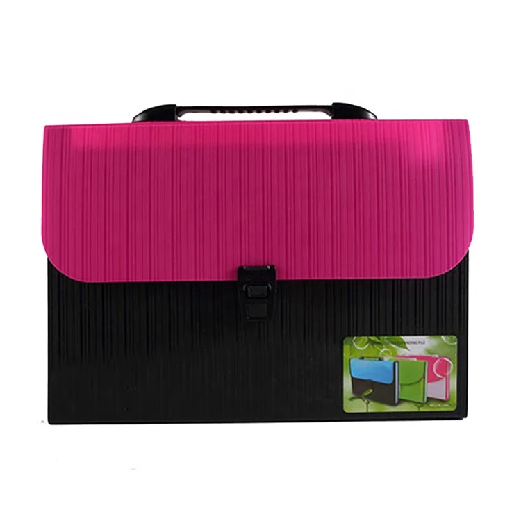 
Latest desigen13pocket A4 Fc PP plastic expandable file folders for office 