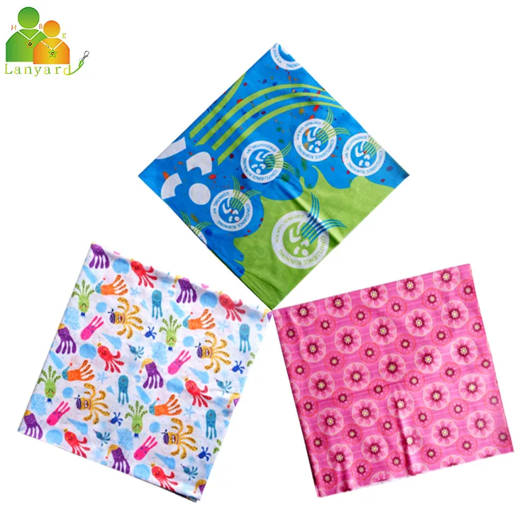 
Manufacturer directly sale High quality customized logo Personalized Colorful bandana 