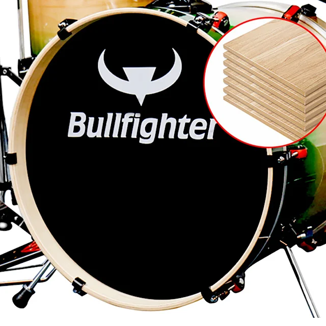 
Bullfighter DW9 Professional Drum Set 5pcs Jazz Drum Kit For Kid 