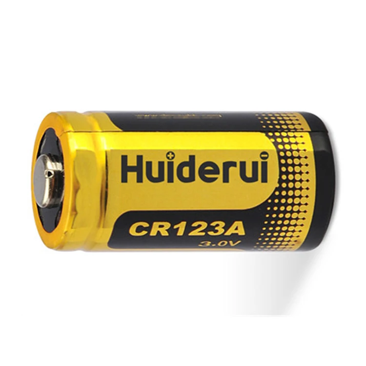 OEM brand non rechargeable battery cr123a 3v lithium battery with tab
