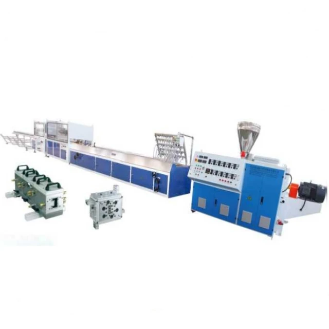 Guaranteed Quality Plastic Wall Sheet Making Profile Extrusion Line