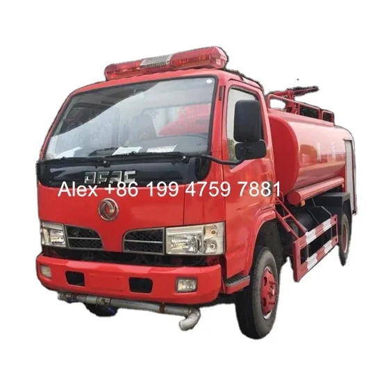 4x2 4cbm Dongfeng small fire truck