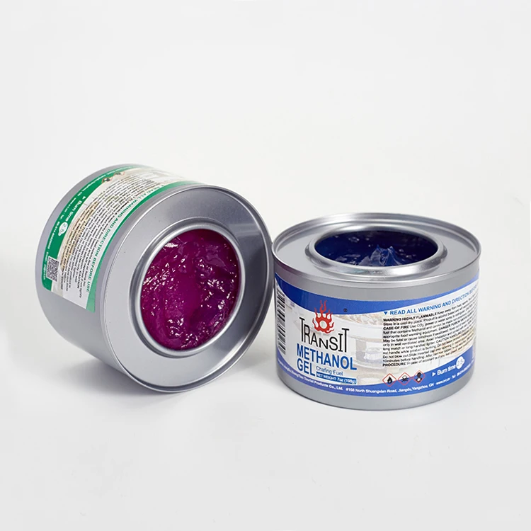 Fancy Food Warmer Methanol Gel Fuel For Buffet Chafing Dish