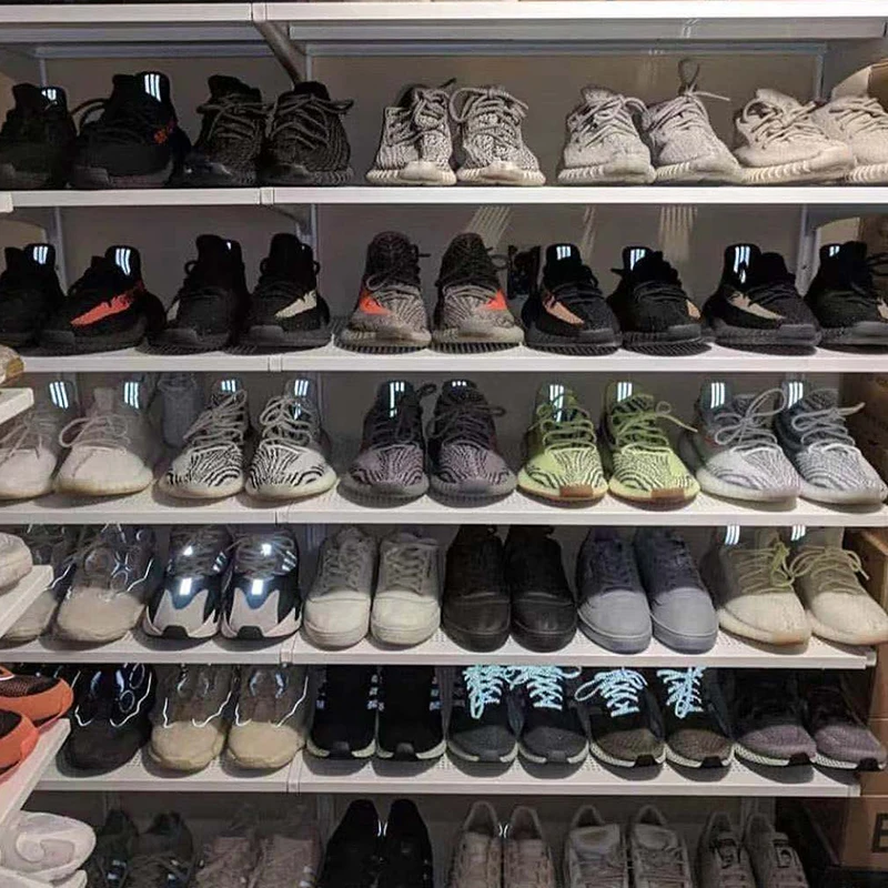 
Stock X With Box static black zyon Yeezy V2 Running shoes men fashion design Casual Sport Sneakers 