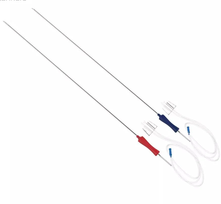 medical double oocyte needle 21G