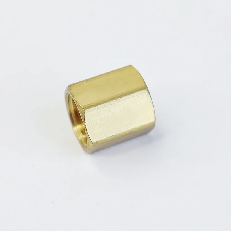 Inverted Flare Female Plumbing 1/4 Inch Threaded Union Brass Fittings