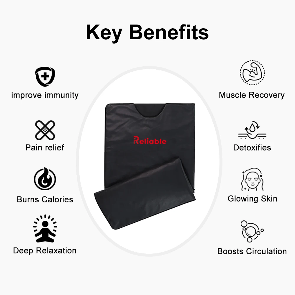 Reliable B106 New Product Ideas Fir Sauna Heating Blanket low Pemf Infrared Sauna Blanket