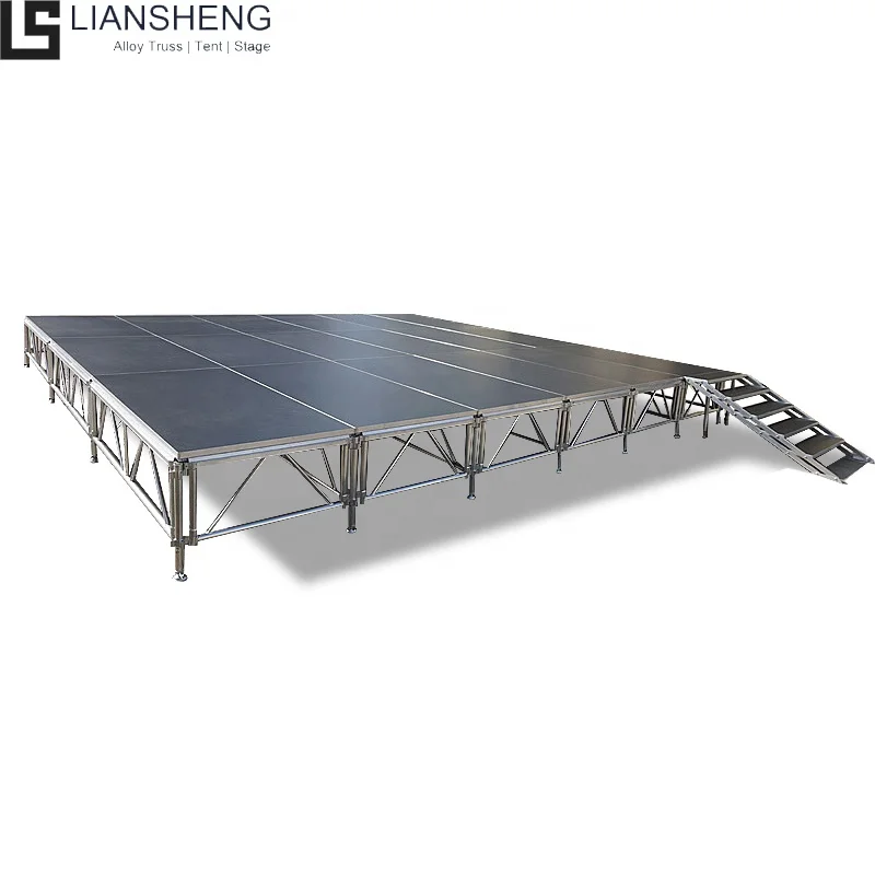 High quality Aluminium Stage  OEM Stage  For Sale Modern Church Podium