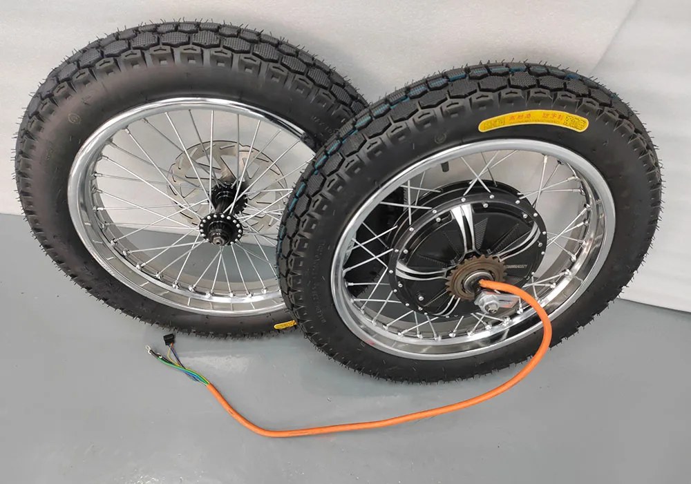 Qs 8000w Hub Motor Kit 72v Ebike Conversion Kit Electric Bicycle Parts For Complete Bicycle with Tire