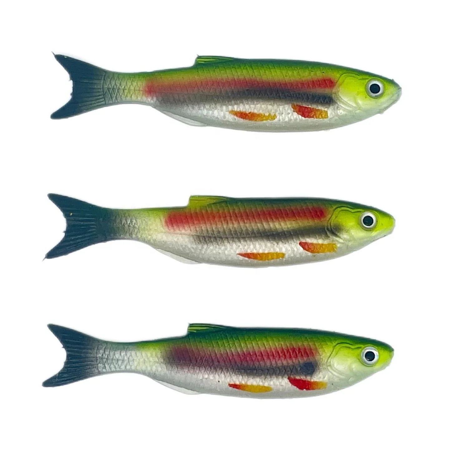 Soft Fishing Lures Freshwater Saltwater Lure soft fishing bait 3pcs of a set