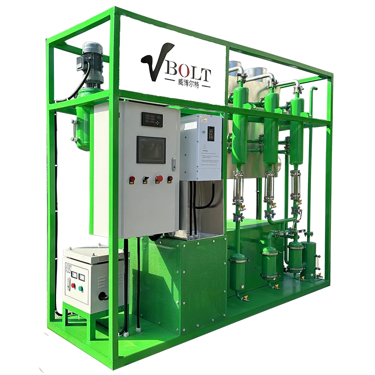 Diesel distillation equipment for experimental waste oil distillation and refinery diesel refinery