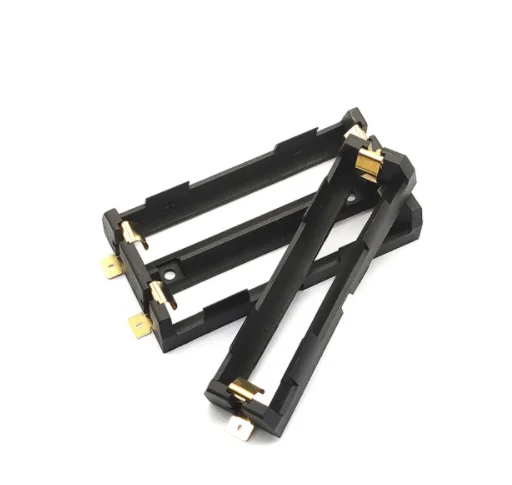 18650 контейнер для хранения аккумуляторов SMD 18650, контейнер для аккумуляторов 18650, держатель аккумулятора с контактами «сделай сам»