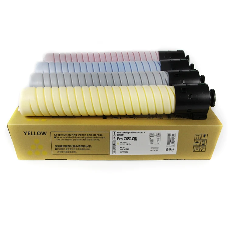 Совместимый картридж с тонером 828185 828186 828187 828188 для Ricoh Pro C651 C751 C751EX C651EX копировальный