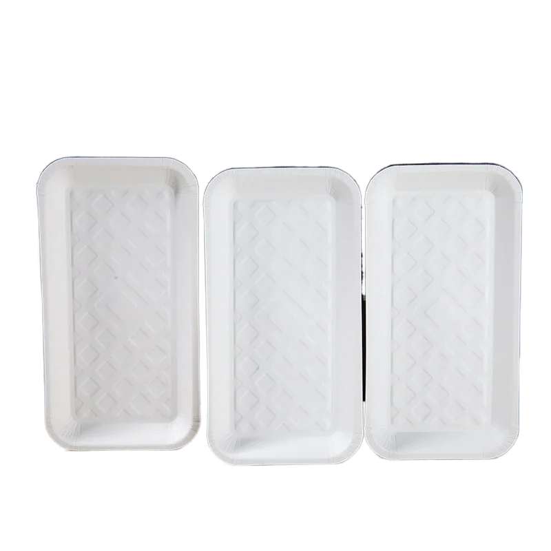 Wholesale White Dental Rectangle Disposable Paper Trays Japan Waterproof Embossing Printing Handling Reasonable Price Technology