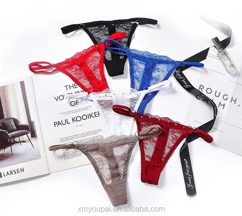 Sexy thongs g-string for women transparent lace sexy women lingerie panties thong underwear