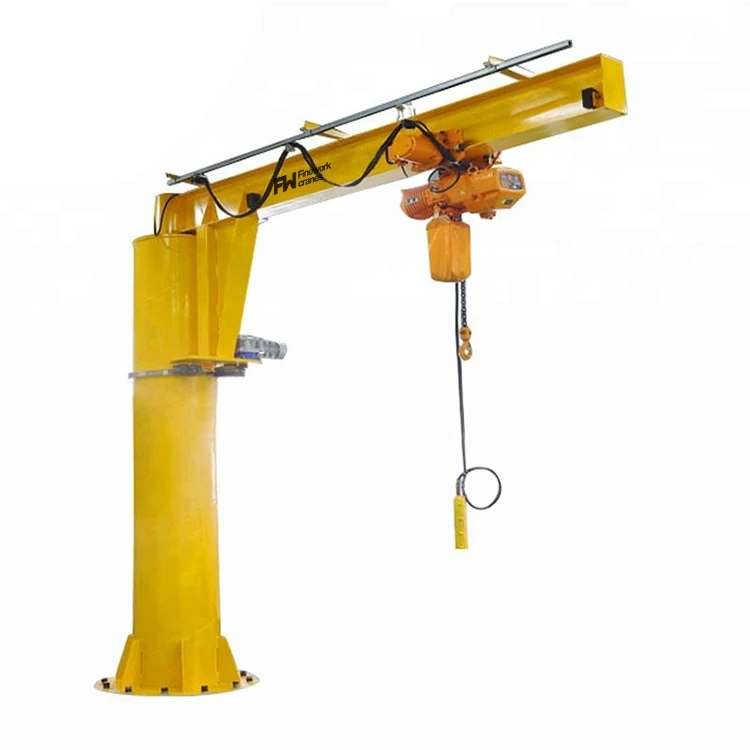 500kg 1ton 2ton Portable Movable Jib Crane