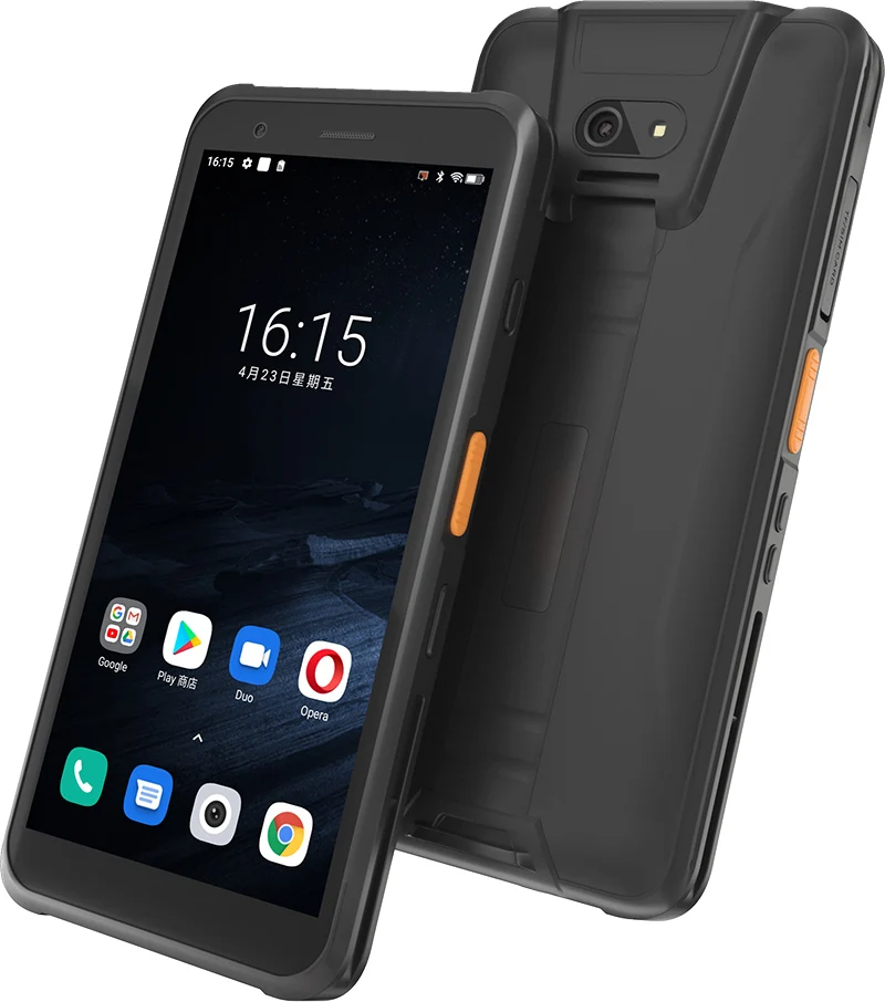 
 5,7 дюймовый IP65 Водонепроницаемый 4G LTE Прочный портативный android промышленный сканер штрих-кодов pda  