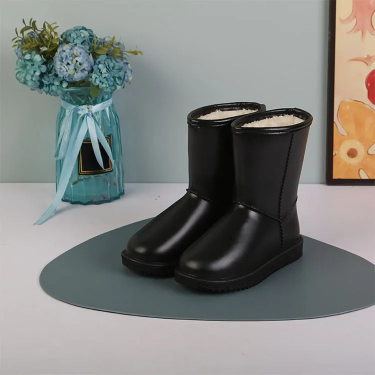 Good quality fashion outdoor boot plush snow boots designer boots kids