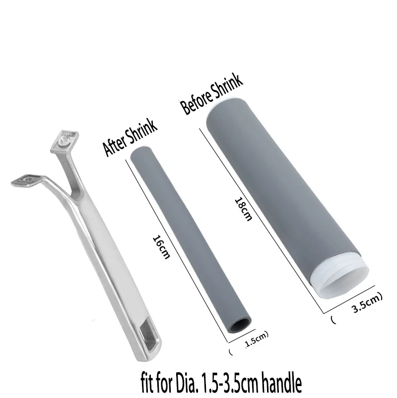 Silicone Hot Handle Holder, Potholder for Cast Iron Skillets, Rubber Pot Handle Sleeve Heat Resistant for Frying Pans & Griddles