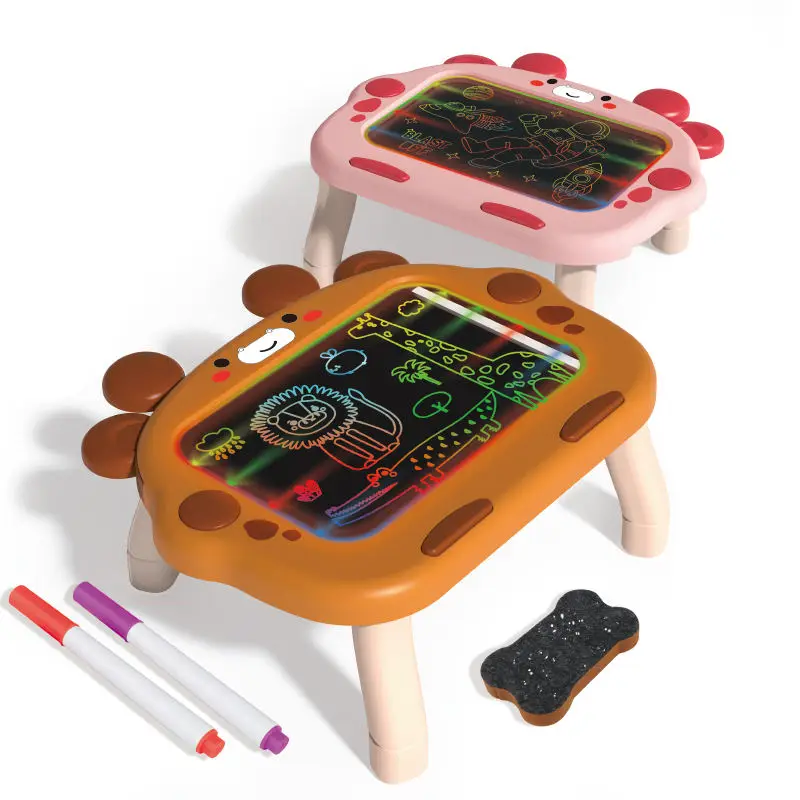 Kids children magnetic drawing board table with pen writing sketch educational erasable drawing toys plastic