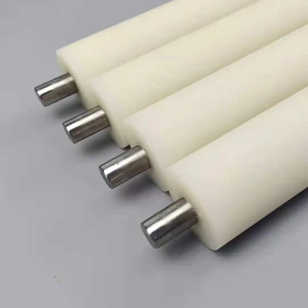 customized Japan Thermorun coated transport conveyor roller for Korea PCB equipment