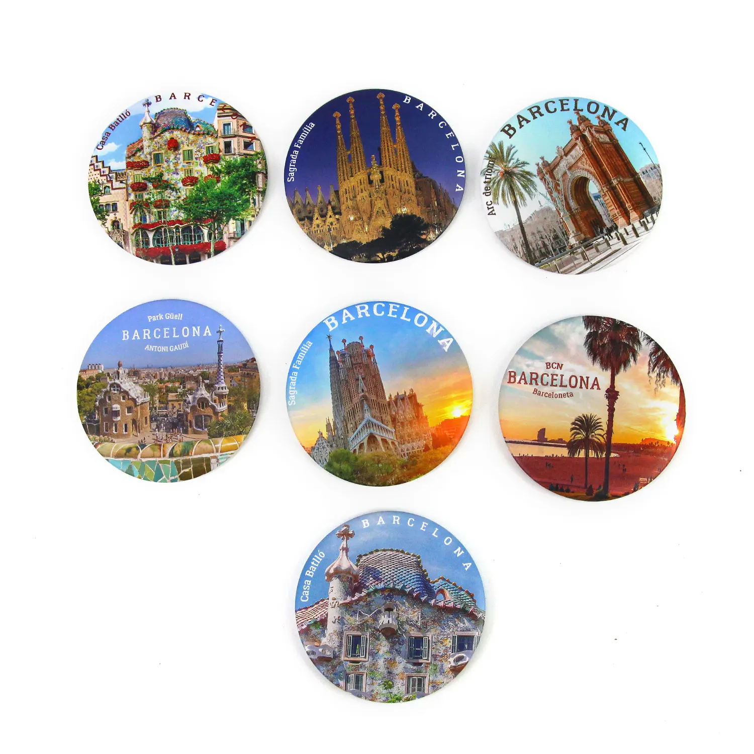 Manufacturer Reasonable Price Magnetic Souvenir Hungary Budapest Photo Paper Tinplate Fridge Magnet