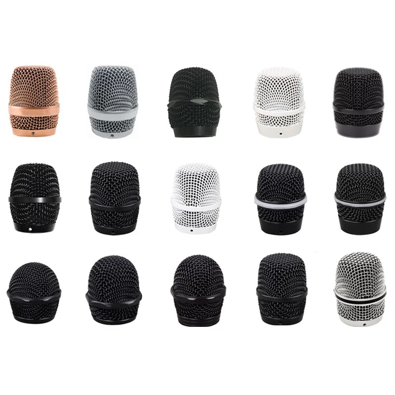 Suitable for microphone metal mesh cover wireless microphone microphone head