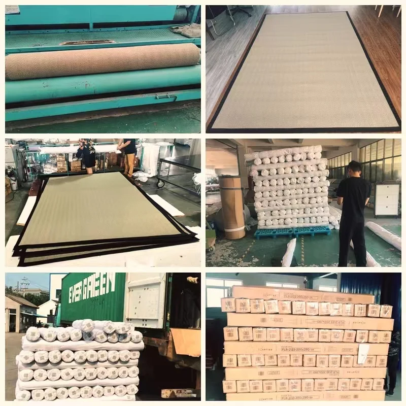 High quality polypropylene woven synthetic sisal seagrass pool table carpet outdoor carpet for swimming pools