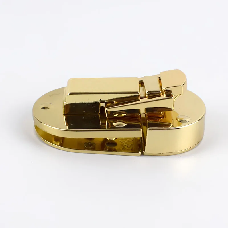 Meetee KY395 53*30mm Oval Press Locks Purse Clasp Closure Handbag Lock Diy Replacement Organ Locks with Screw Buckles Accessory