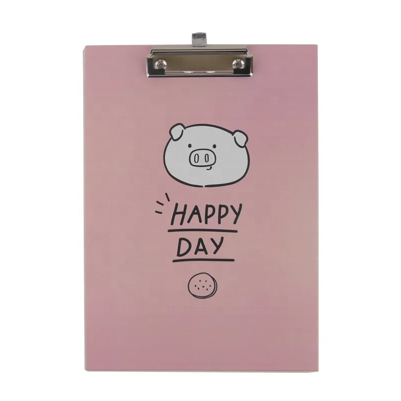 Оптовая продажа, напечатанный на заказ стационарный бумажный станок a4 с черным металлическим зажимом для доктора