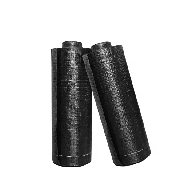 Black woven fabric handbag cloth material PP/PE film composite woven fabric can be customized