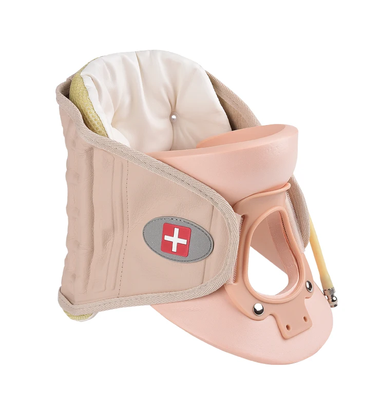 Home Use Inflatable Air Traction Medical Cervical Collar For Neck Pain Relief