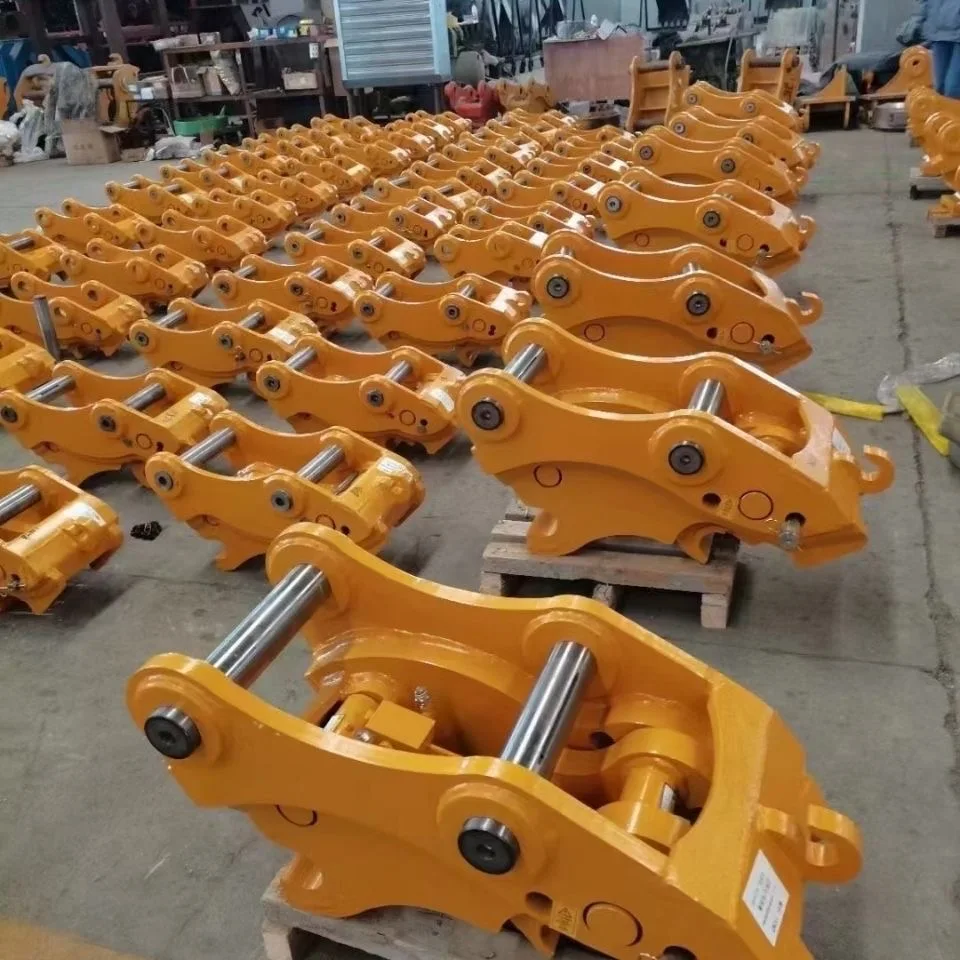 Mini Excavator Tilt Quick Hitch Power Attachment for 1 ton Excavator Use