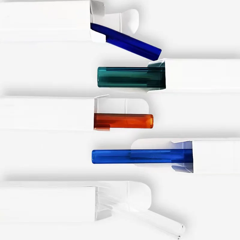 Оптовая Продажа с завода 14 мм * 200 стеклянная солома из боросиликатного стекла соломинка для питья аксессуары термостойкая многоразовая палочка