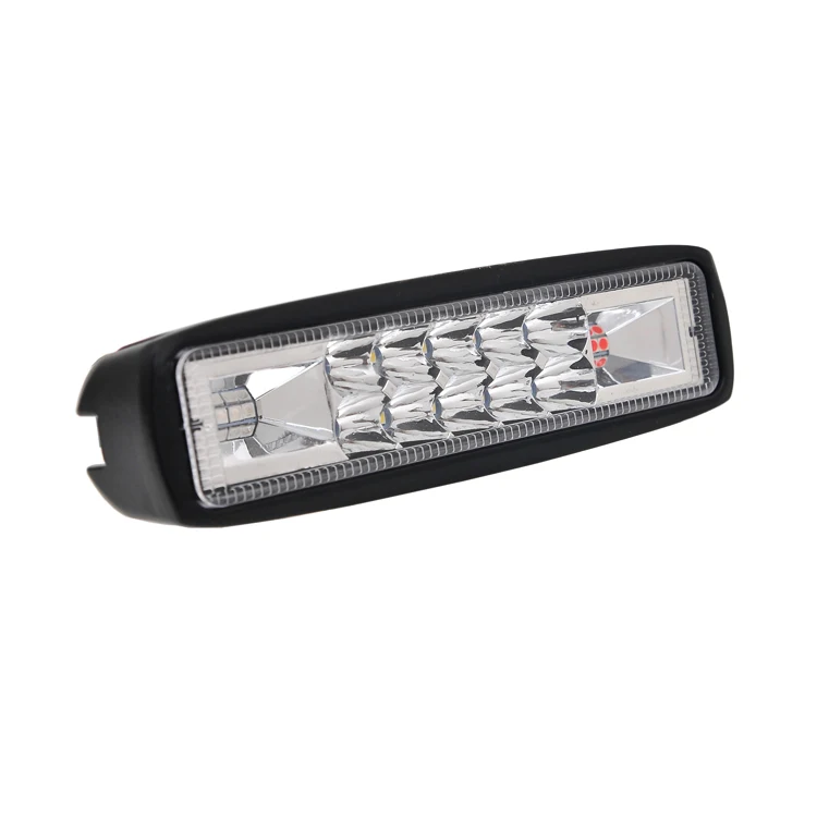 Factory direct dual color flash 18w 24v 12v Offroad Led Lights for car