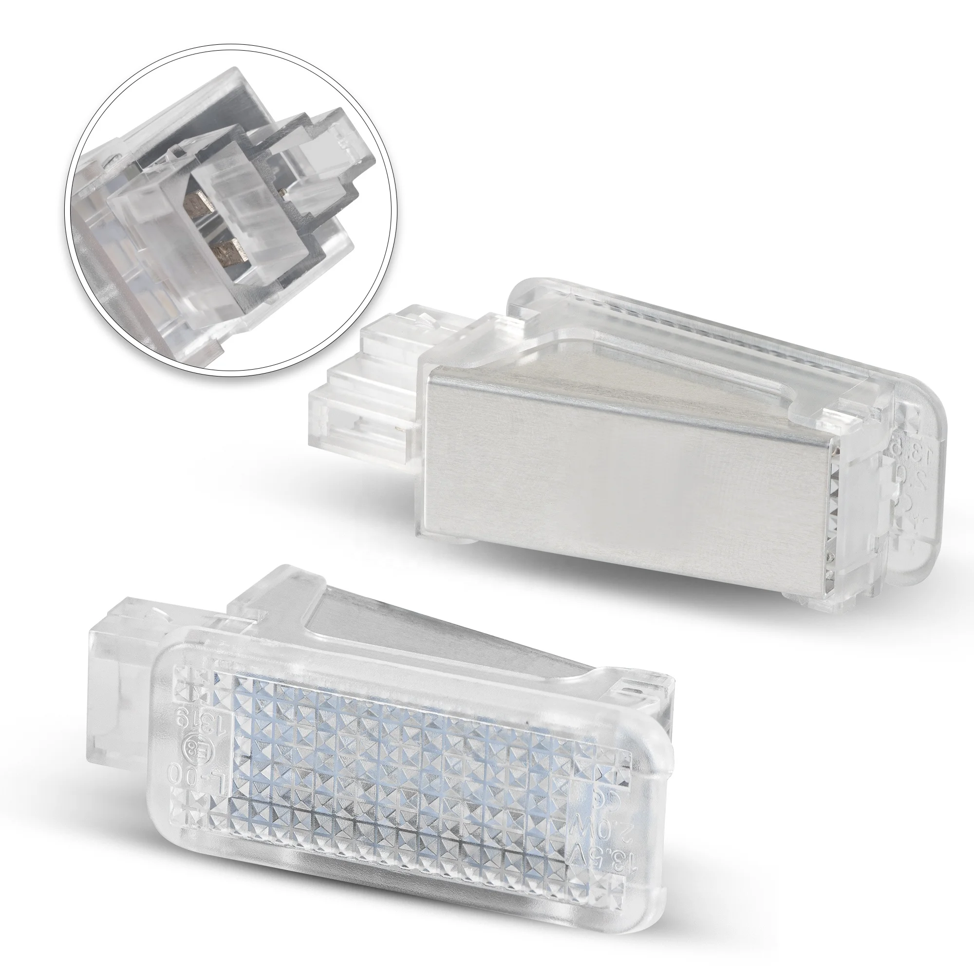 High quality! for Audi A2 A3 A4 A5 A6 LED Courtesy Lamp White Blue Red LED Door Welcome Light