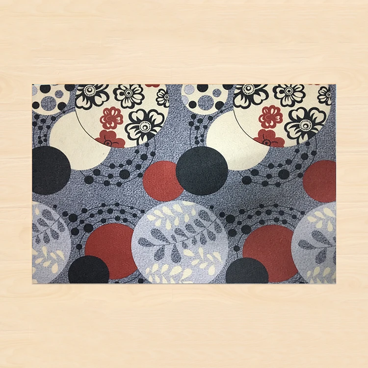 Kids Bedroom Bohemian Rug Oriental Boho Door Mat Bath Mats Bathroom Children Grey PVC Rugs