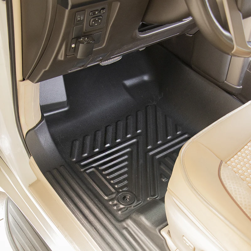 Wholesale hotsell tpo eco-friendly material 5D car mats is suitable for Toyota HILUX 2006-ON