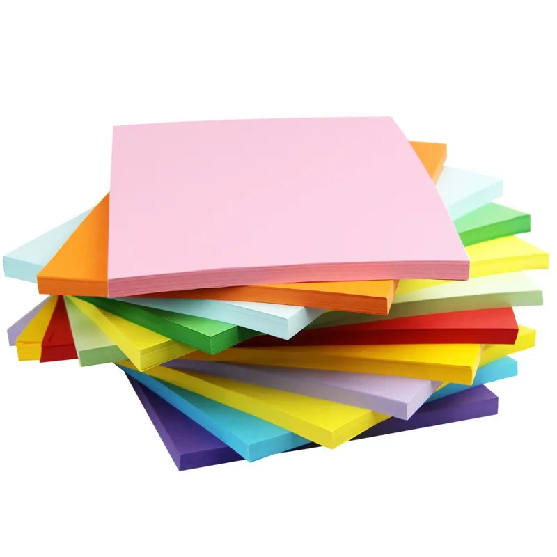 220gsm Assorted Coloured Card Paper A4 Construction Paper Crafts Origami Paper for DIY Decoration