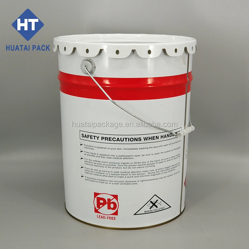 China Factory Customized 25L Chemical Supplies Tinplate Bucket/metal Drum