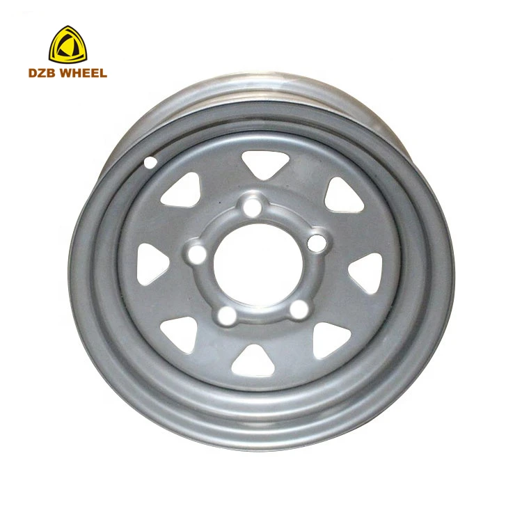Steel Wheel Rims 8 Spoke Wheels 14 Inch 14X6 Manufactures in China