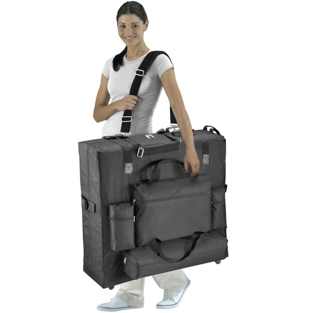 
Mt Midas Tilt Massage Couch Wooden Portable Massage Table Bed 