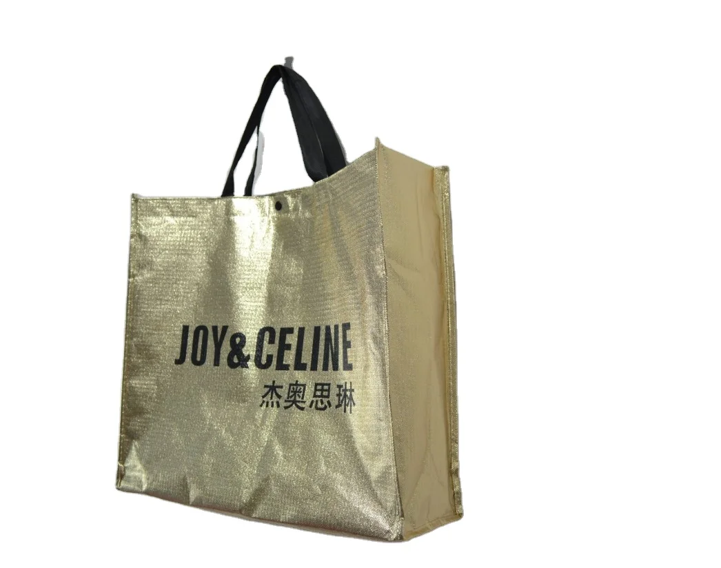 Wenzhou custom double handle Non woven shopper bag