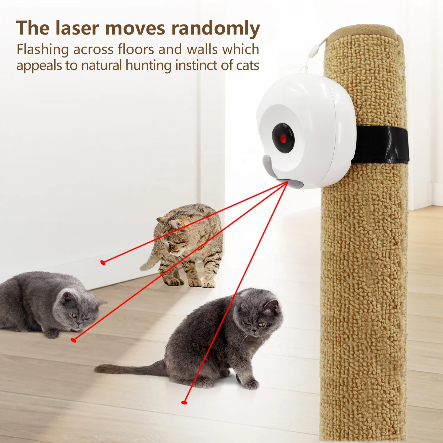 
Fashion Style Owl Electric Toy With Great Attractive Cat Laser Toy 