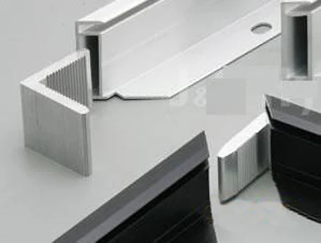 320-450W Solar panel application black and white colour anodized aluminum frame 1954*982*40*35mm