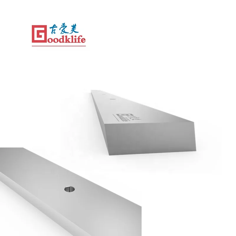 Industrial knives for cut to length lines and guillotine shears